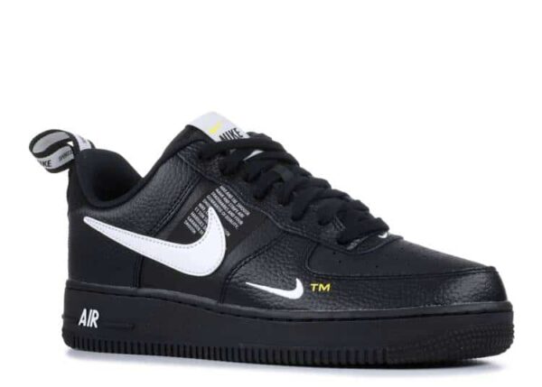 RÉPLICA NIKE AIR FORCE 1 07 LV8 UTILITY NEGRO - Imagen 2