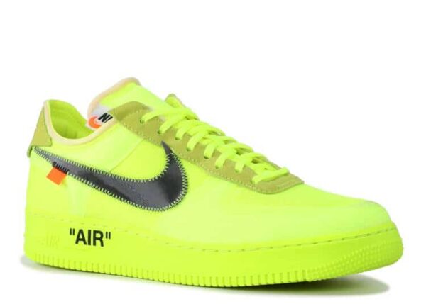 RÉPLICA NIKE AIR FORCE VERDES OFF-WHITE - Imagen 2