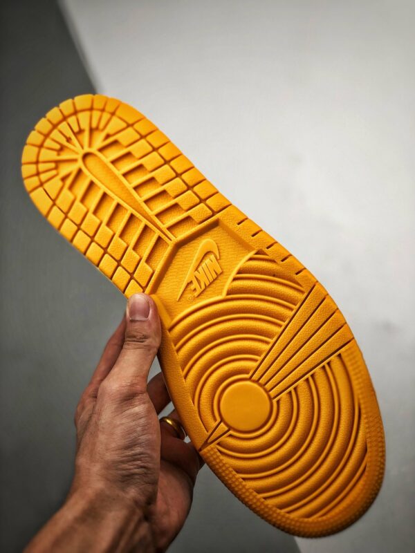 RÉPLICA AIR JORDAN 1 MID GS 'LAKERS' - Imagen 6