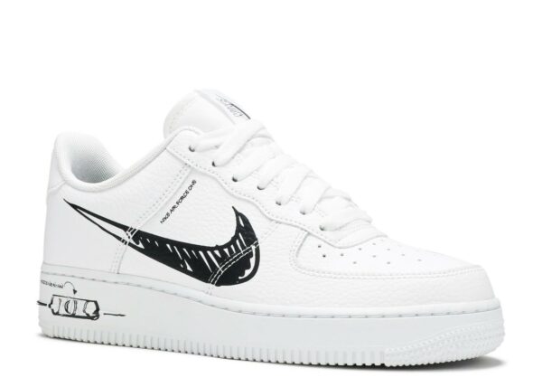 RÉPLICA AIR FORCE 1 LOW 'SKETCH - BLACK' - Imagen 4
