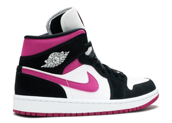 RÉPLICA AIR JORDAN 1 MID 'BLACK CACTUS FLOWER' - Imagen 3