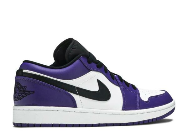 RÉPLICA AIR JORDAN 1 LOW 'COURT PURPLE' - Imagen 3