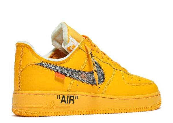 RÉPLICA OFF-WHITE X AIR FORCE 1 LOW 'LEMONADE' - Imagen 3