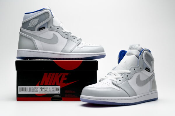 RÉPLICA AIR JORDAN 1 RETRO HIGH ZOOM 'RACER BLUE' - Imagen 7
