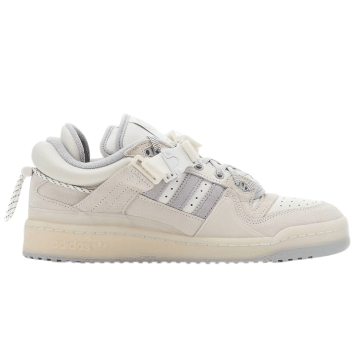 RÉPLICA ADIDAS X BAD BUNNY FORUM BUCKLE LOW "WHITE"