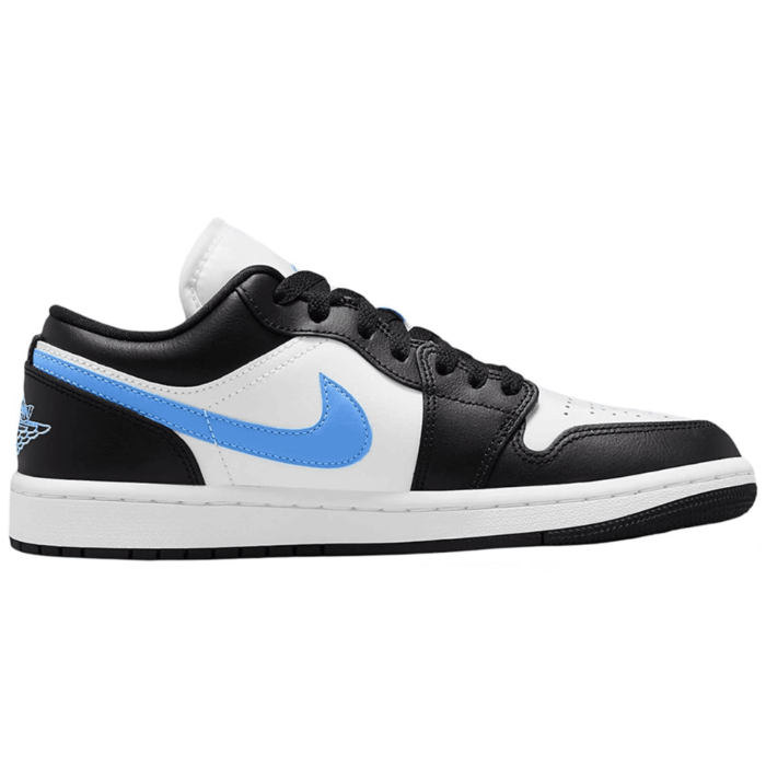 RÉPLICA AIR JORDAN 1 LOW BLACK UNIVERSITY BLUE