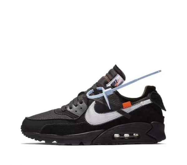 RÉPLICA NIKE AIR MAX 90 OFF-WHITE 'BLACK' - Imagen 5