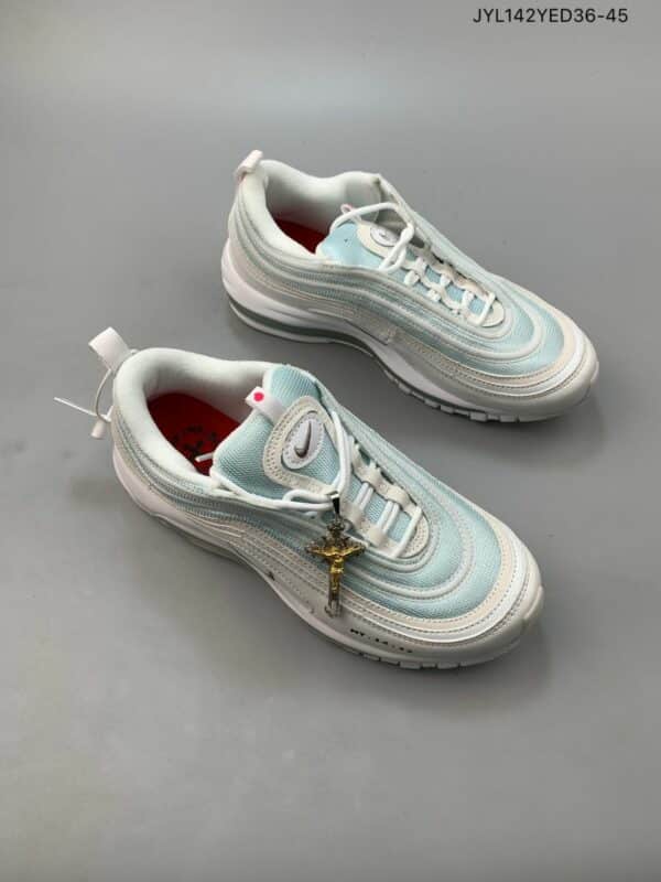 RÉPLICA MSCHF X INRI X AIR MAX 97 'JESUS SHOES' CUSTOM - Imagen 6
