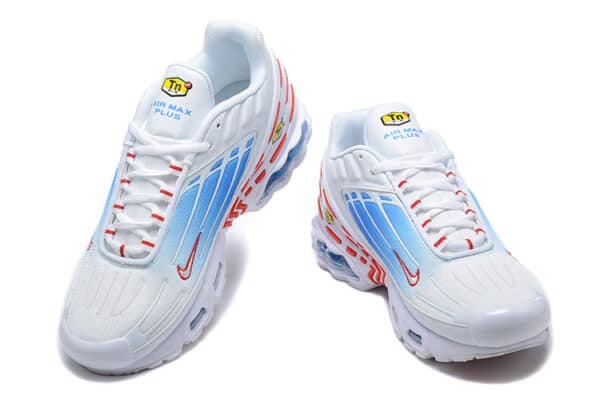 RÉPLICA AIR MAX PLUS 3 'WHITE RED BLUE' - Imagen 3