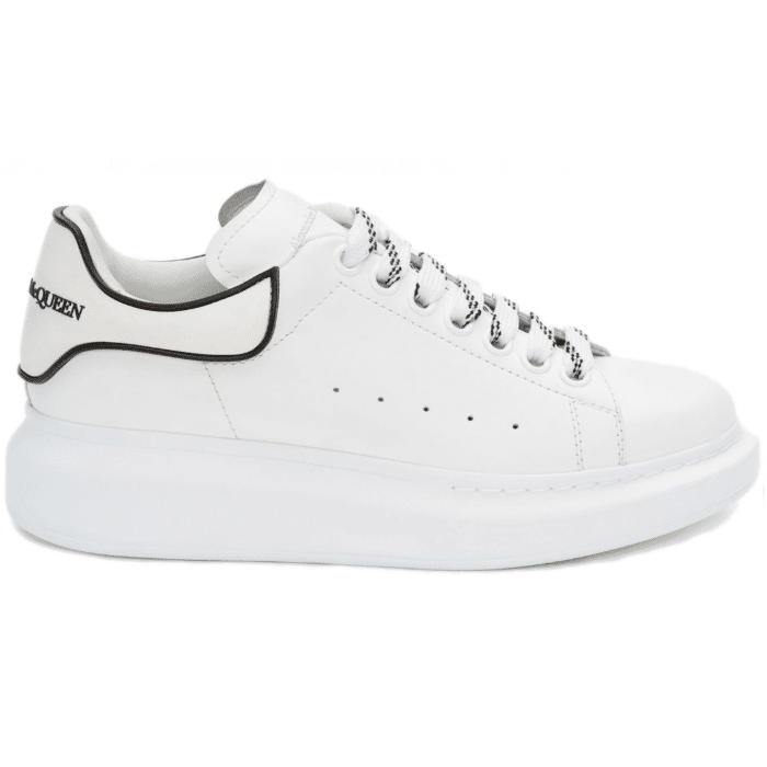 RÉPLICA ALEXANDER MCQUEEN BLANCAS LINE BLACK