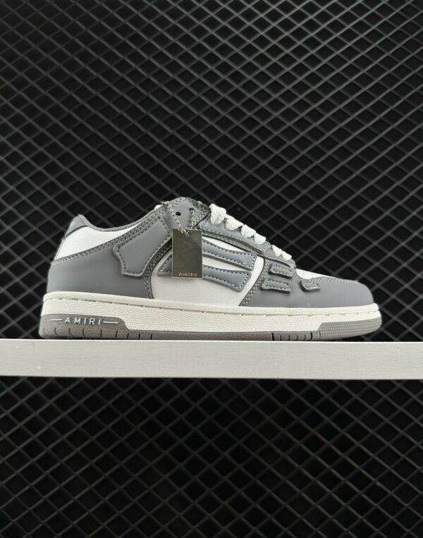 RÉPLICA AMIRI SKEL TOP LOW grises - Imagen 2