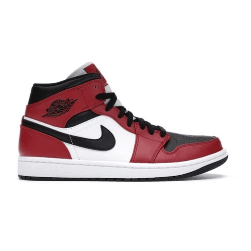 RÉPLICA NIKE AIR JORDAN 1 MID CHICAGO TOE