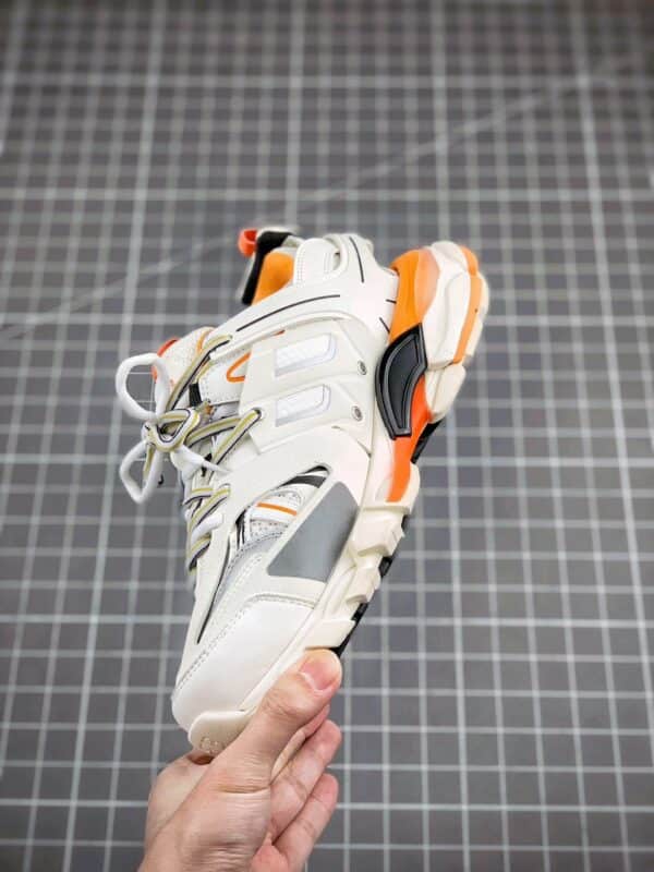 RÉPLICA BALENCIAGA BLACK TRACK 'ORANGE' - Imagen 5
