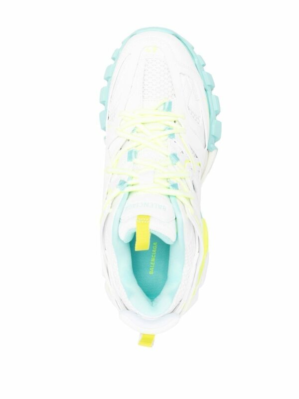 RÉPLICA BALENCIAGA TRACK 'YELLOW TURQUOISE' - Imagen 4