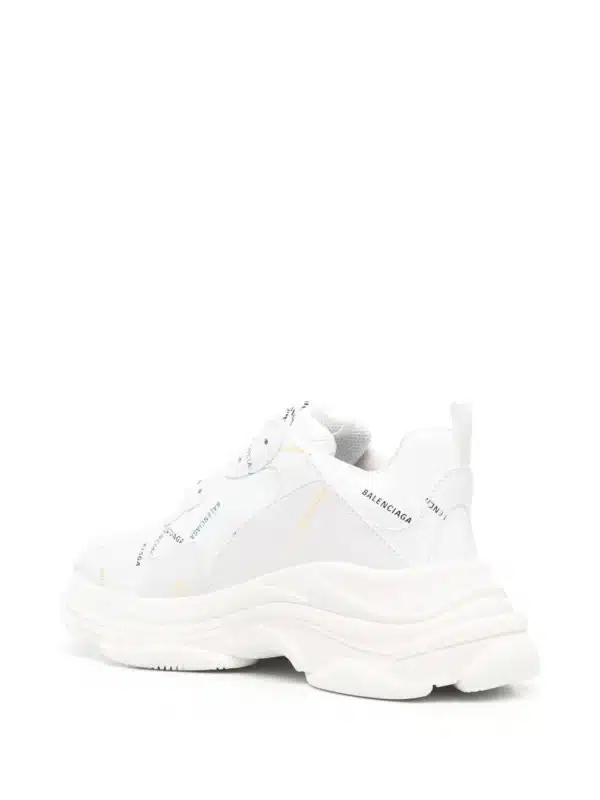 RÉPLICA BALENCIAGA TRIPLE S LOGO MULTICOLOR - Imagen 4