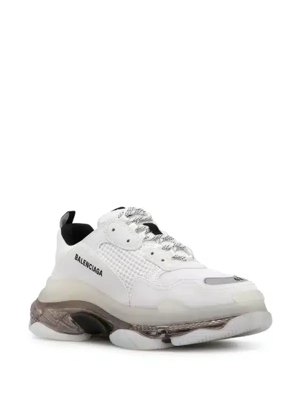 RÉPLICA BALENCIAGA TRIPLE S 'WHITE GREY' - Imagen 2