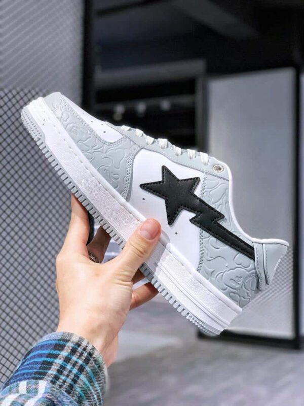 RÉPLICA BAPESTA LOW M2 ‘WHITE GREY - Imagen 7