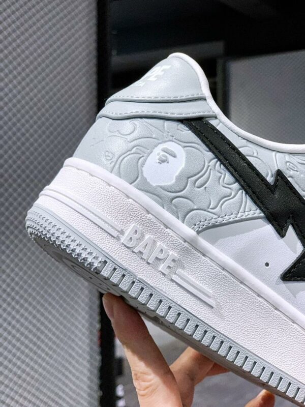 RÉPLICA BAPESTA LOW M2 ‘WHITE GREY - Imagen 6