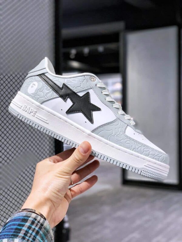 RÉPLICA BAPESTA LOW M2 ‘WHITE GREY - Imagen 9