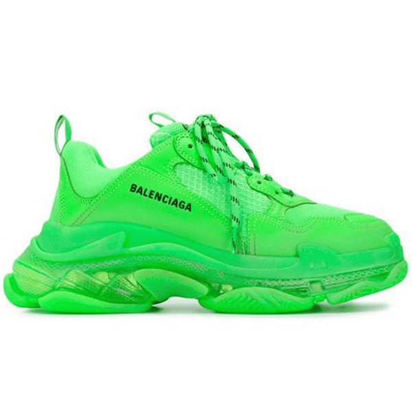 RÉPLICA BALENCIAGA TRIPLE S CLEAR VERDES