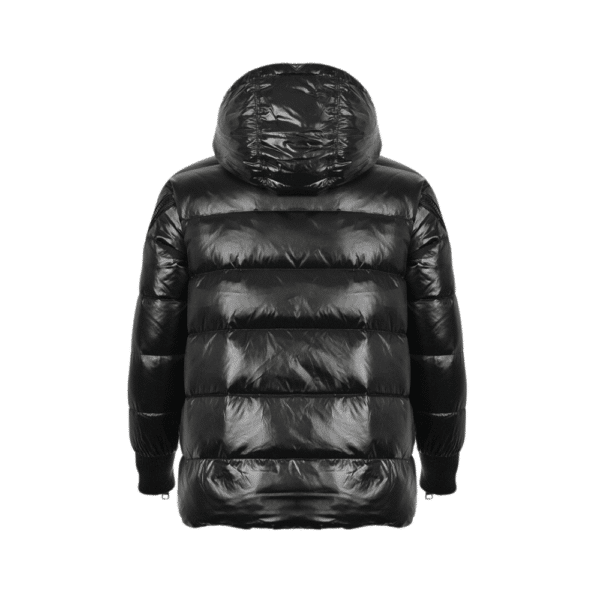 RÉPLICA CHAQUETA MONCLER ACOLCHADA CON CAPUCHA 'NEGRA' - Imagen 7