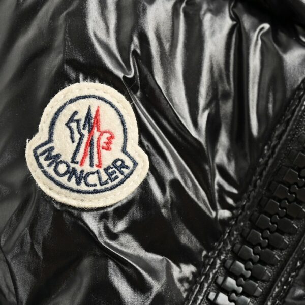RÉPLICA CHAQUETA MONCLER ACOLCHADA CON CAPUCHA 'NEGRA' - Imagen 3