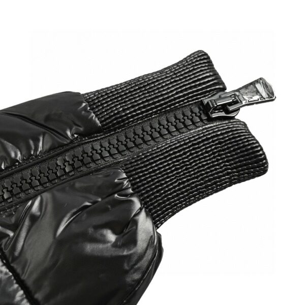 RÉPLICA CHAQUETA MONCLER ACOLCHADA CON CAPUCHA 'NEGRA' - Imagen 2