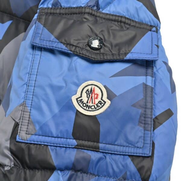 RÉPLICA CHAQUETA MONCLER NIEVE 'AZUL' - Imagen 4