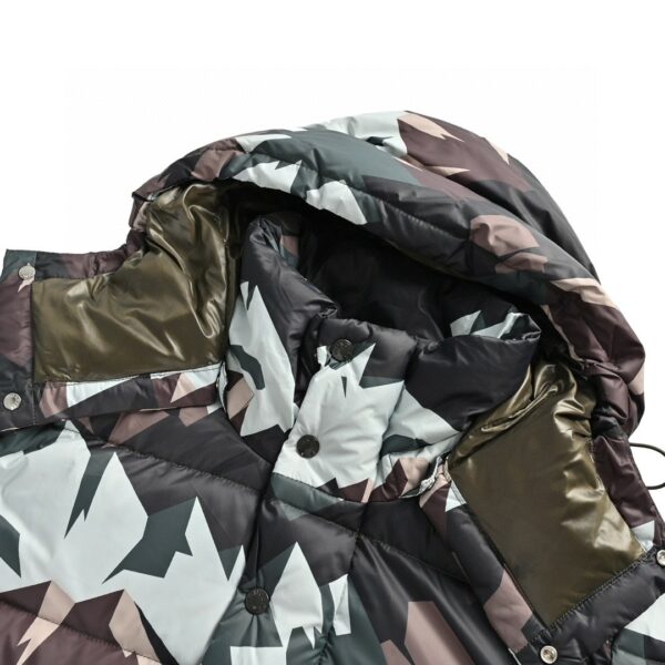 RÉPLICA CHAQUETA MONCLER NIEVE CON CAPUCHA 'BOSQUE' - Imagen 5