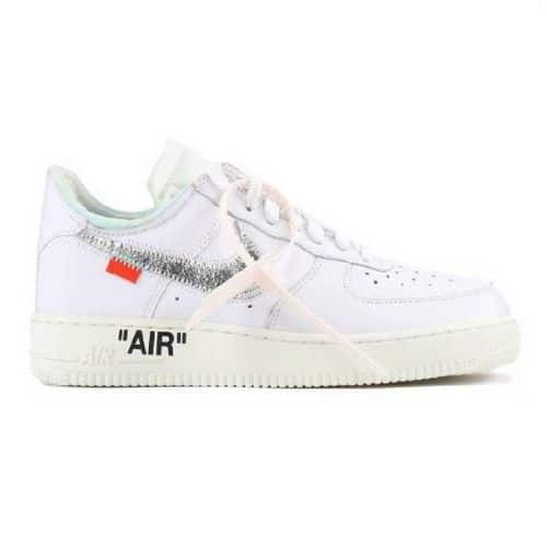 RÉPLICA NIKE AIR FORCE MCA OFF-WHITE BLANCAS