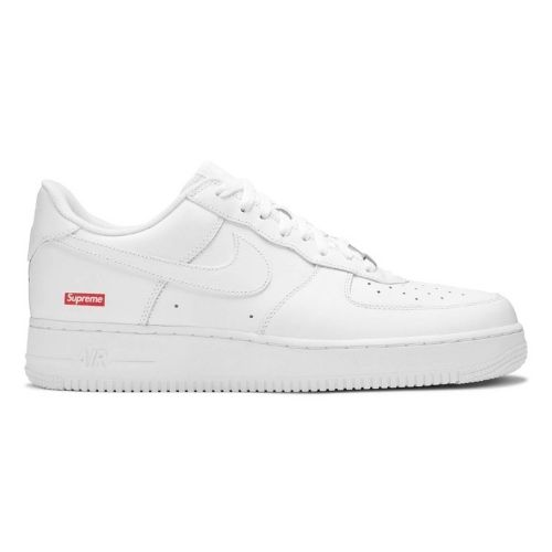 RÉPLICA SUPREME X AIR FORCE 1 LOW 'BOX LOGO - WHITE'