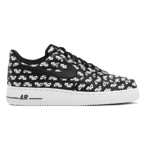 RÉPLICA AIR FORCE 1 LOW '07 QS 'ALL OVER LOGO BLACK'
