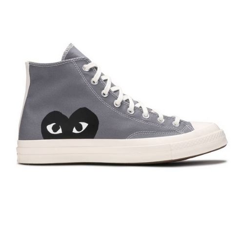RÉPLICA COMME DES GARÇONS PLAY X CHUCK 70 HIGH 'STEEL GRAY'