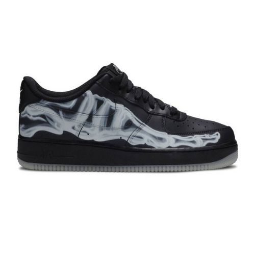 RÉPLICA AIR FORCE 1 '07 QS 'BLACK SKELETON'
