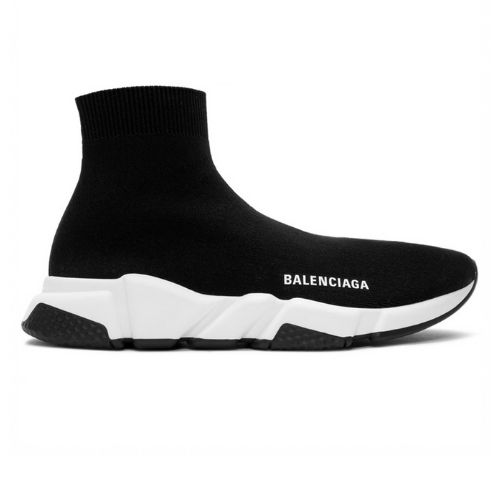 RÉPLICA BALENCIAGA SPEED NEGRAS SUELA BLANCA