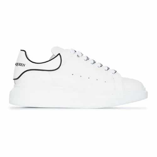 RÉPLICA ALEXANDER  MCQUEEN BLANCAS LINE BLACK