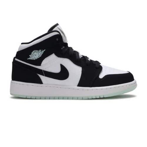 RÉPLICA AIR JORDAN 1 MID SE GS 'GLOW IN THE DARK PANDA'