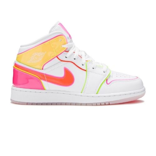 RÉPLICA AIR JORDAN 1 MID SE GS 'EDGE GLOW'