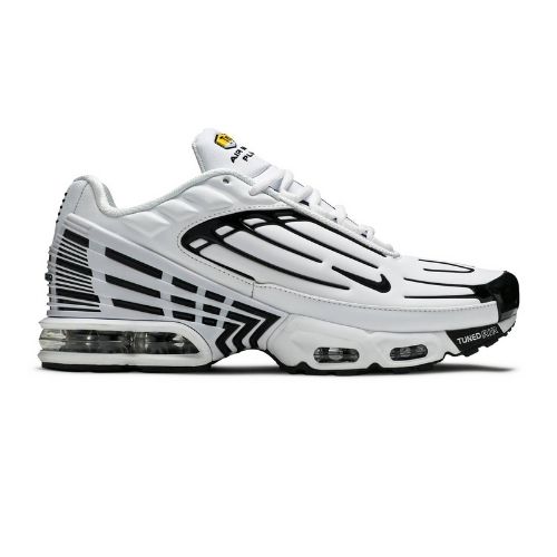 RÉPLICA AIR MAX PLUS 3 LEATHER 'WHITE BLACK'