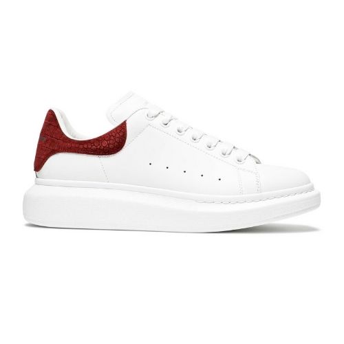 RÉPLICA ALEXANDER MCQUEEN OVERSIZED SNEAKER 'BURGUNDY CROCODILE'