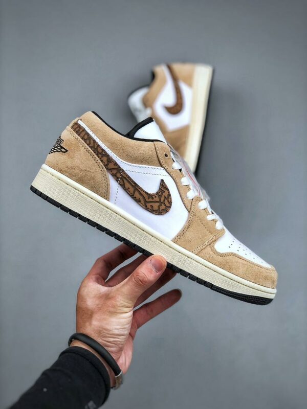 RÉPLICA JORDAN 1 LOW SE 'BROWN ELEPHANT' - Imagen 5