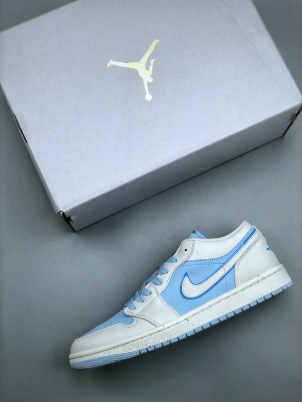 RÉPLICA JORDAN 1 LOW SE REVERSE 'ICE BLUE' - Imagen 8