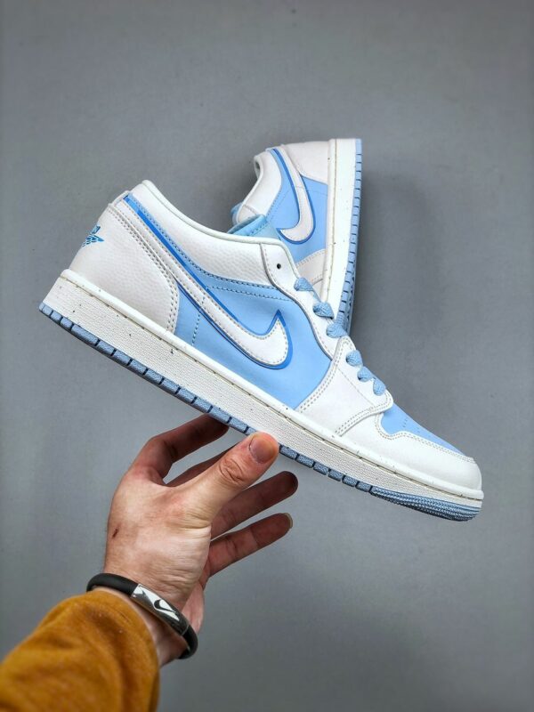 RÉPLICA JORDAN 1 LOW SE REVERSE 'ICE BLUE' - Imagen 7