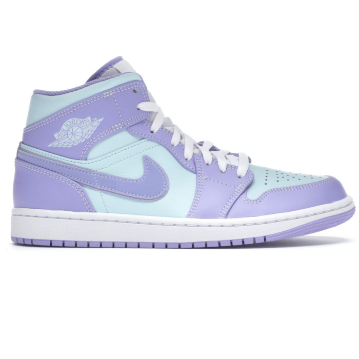 RÉPLICA JORDAN 1 MID PURPLE AQUA