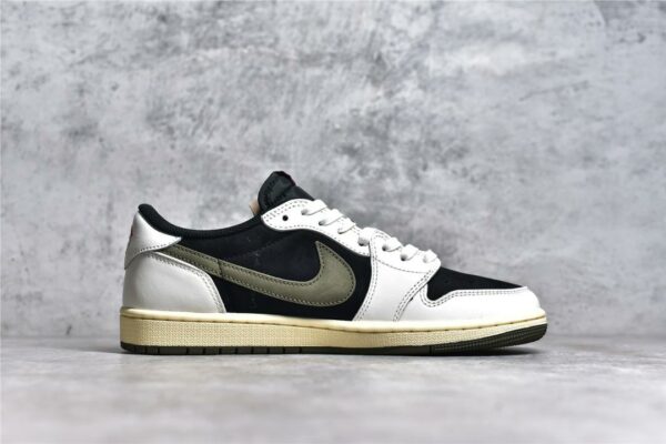 RÉPLICA JORDAN 1 RETRO LOW OG SP TRAVIS SCOTT MEDIUM OLIVE - Imagen 7