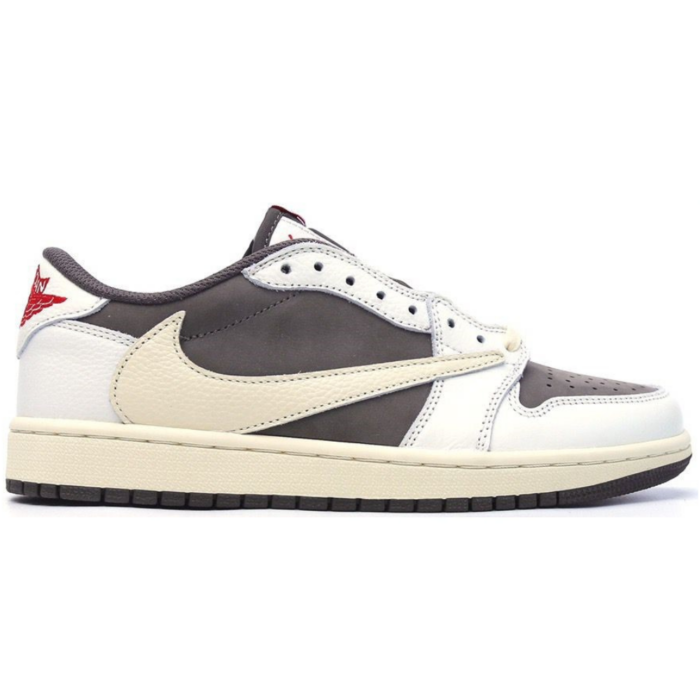 RÉPLICA JORDAN 1 RETRO LOW OG SP TRAVIS SCOTT REVERSE MOCHA