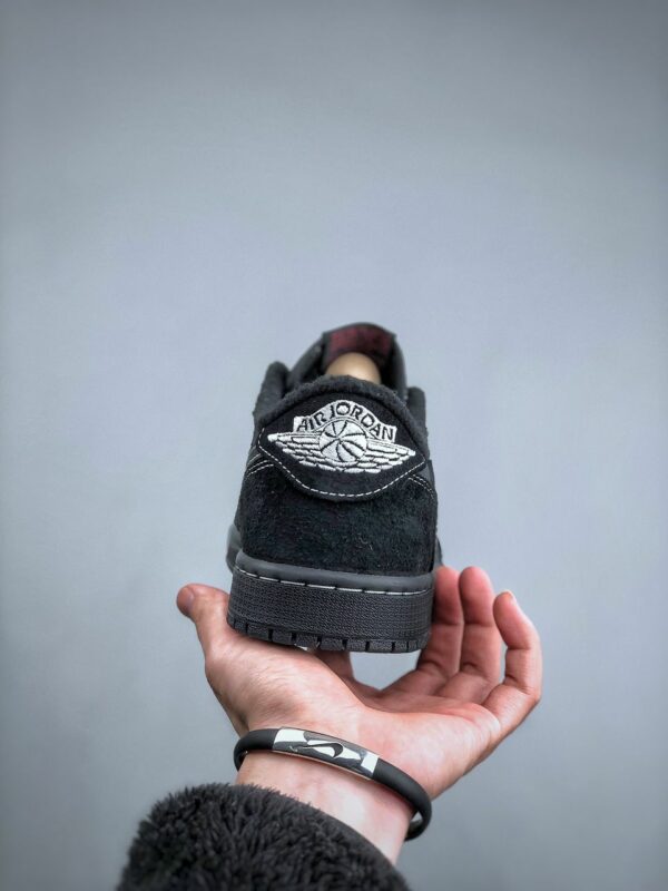 RÉPLICA JORDAN 1 RETRO LOW "TRAVIS SCOTT BLACK PHANTOM" - Imagen 4