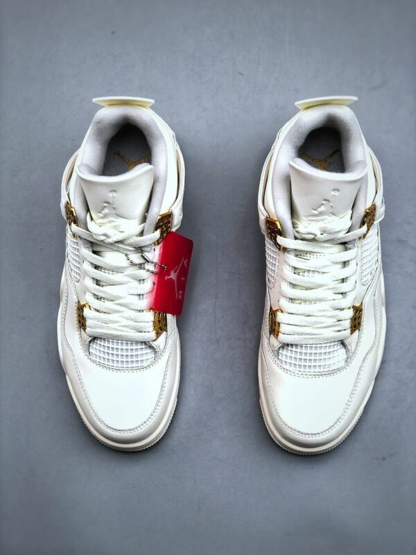 RÉPLICA JORDAN 4 RETRO 'METALLIC GOLD' - Imagen 6