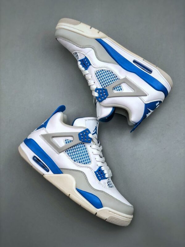 RÉPLICA JORDAN 4 RETRO MILITARY BLUE (2012) - Imagen 2