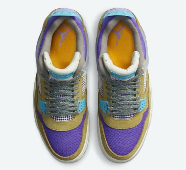 RÉPLICA JORDAN 4 RETRO UNION 'DESERT MOSS' - Imagen 3
